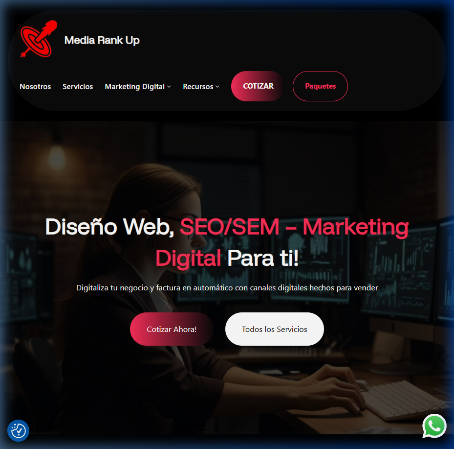 Mediarankup website